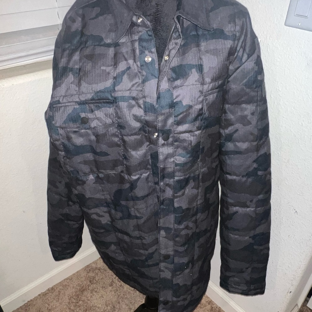 Camo Quilted Jacket